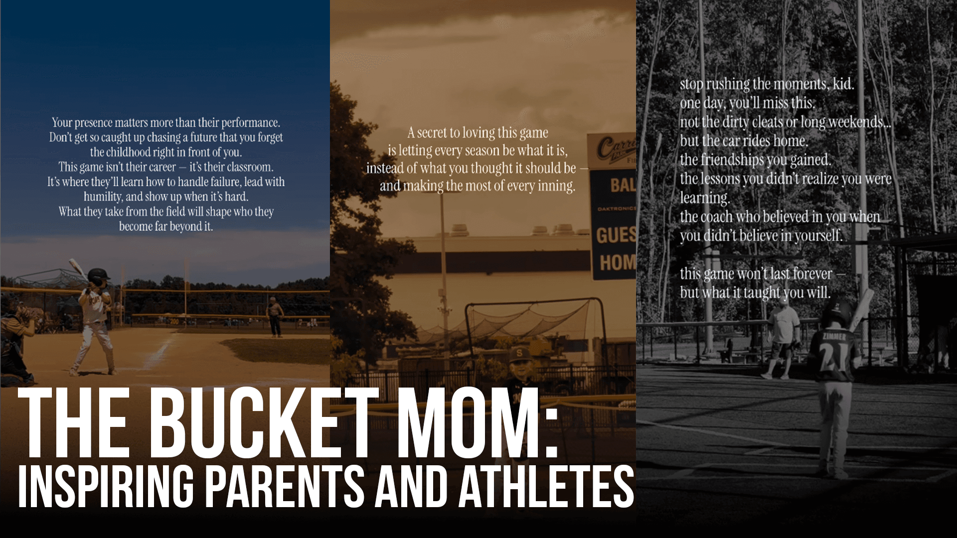 The Bucket Mom Reminds Us What Really Matters in Youth Sports